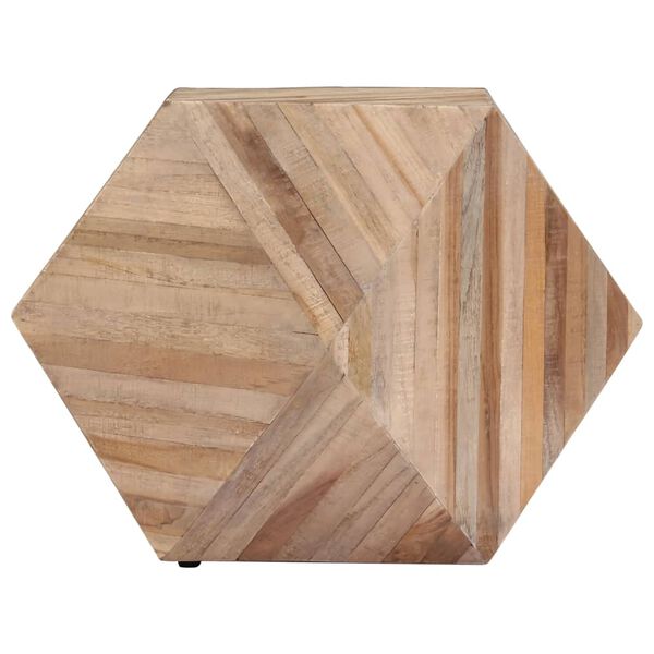 vidaXL Beistelltisch Recyceltes Teakholz 40 x 40 x 40 cm