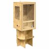 vidaXL Terrarium Braun 50 x 50 x 130 cm OSB