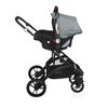 Little World 3-in-1 Kinderwagen City Walker Grau und Schwarz