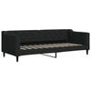 vidaXL Tagesbett Schwarz 80x200 cm Stoff