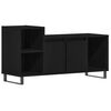 vidaXL TV-Schrankset Schwarz Eichen-Optik 100 x 35 x 55 cm