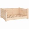vidaXL Hundebett 65,5 x 50,5 x 28 cm Massivholz Kiefer