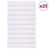 vidaXL Saunat&uuml;cher FROGN 25 Stk. Wei&szlig; 80x200 cm 360 g/m&sup2;