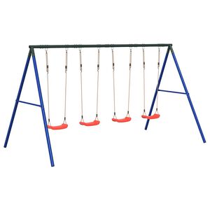 vidaXL Schaukel-Set mit 4 Schaukelsitzen