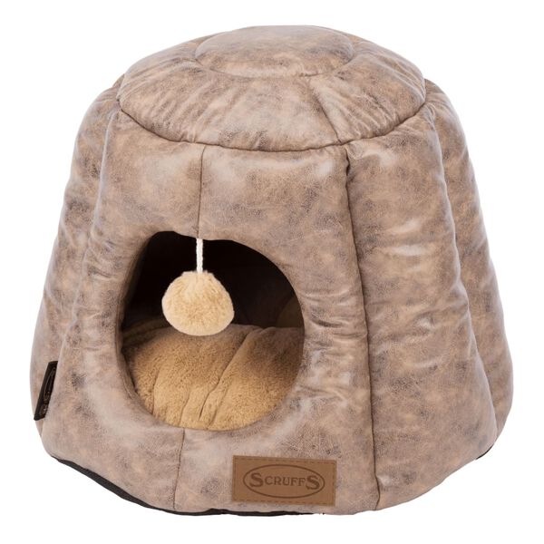 Scruffs & Tramps Katzenbett Knightsbridge 48x38 cm Braun