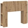 vidaXL Kopfteil Schrank Artisan-Eiche 119,5 x 18,5 x 80 cm