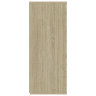 vidaXL Sideboard Sonoma-Eiche 105x30x75 cm Holzwerkstoff