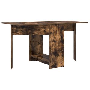 vidaXL Esstisch 138 x 70 x 73,5 cm Holzwerkstoff Ger&auml;ucherte Eiche