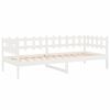 vidaXL Tagesbett ohne Matratze Wei&szlig; 90x190 cm Massivholz Kiefer