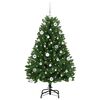vidaXL Künstlicher Weihnachtsbaum Grün 150 cm PVC und Metall