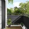 vidaXL Balkon-Sichtschutz Anthrazit 75x700 cm 100 % Polyester-Oxford