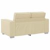 vidaXL Sofa Creme 160 x 78 x 84 cm Stoff