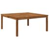 vidaXL Couchtisch Natur 98 x 100,5 x 45 cm Massivholz Akazie