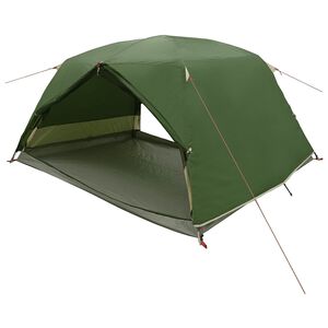 vidaXL Trekkingzelt 4 Personen Gr&uuml;n 185T Polyester mit PU-Beschichtung