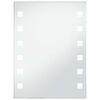 vidaXL Badezimmer-Wandspiegel mit LEDs 60x80 cm