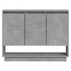 vidaXL Sideboard Betongrau 97x31x75 cm Holzwerkstoff