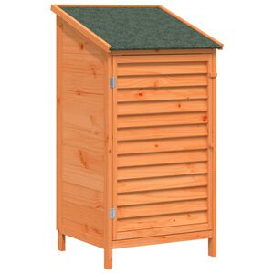 vidaXL Gartenschuppen Braun 59 x 56 x 113,5 cm Massivholz aus Fichte