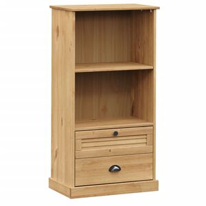 vidaXL B&uuml;cherregal VIGO 60x35x114,5 cm Massivholz Kiefer