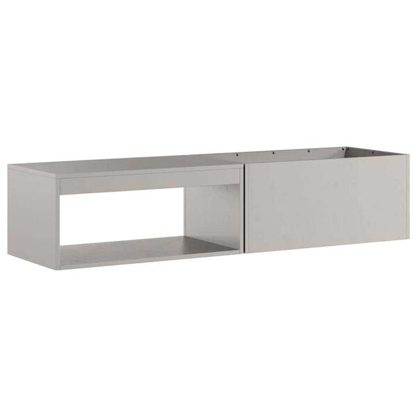 vidaXL Feuerstelle Braun 160 x 45 x 35 cm Stahl