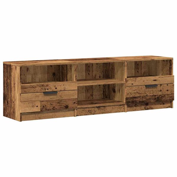 vidaXL TV-Schrank Altholz-Optik 150x33,5x45 cm Holzwerkstoff