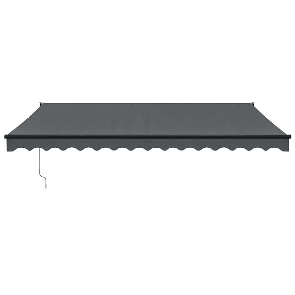 paramondo markise einstellen Gelenkarmmarkise Basic 2000 Sonnenschutz Sichtschutz für Balkon & Terrasse, Vollständig zusammengebaut, 250 x 150 cm (Breite x Ausfall), Uni Anthrazit CH-condition-Sehr gut De mooiste campings in Rahmengröße:560 mm
