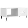 vidaXL Couchtisch Wei&szlig; 90 x 50 x 40 cm Holzwerkstoff