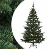 vidaXL K&uuml;nstlicher Weihnachtsbaum mit Weihnachtskugel 210 cm 300 LEDs