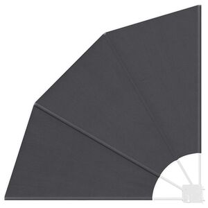 vidaXL Balkon Sichtschutz 115 x 115 cm Polyester Anthrazit