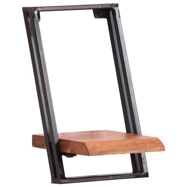 vidaXL Wandregale 5 Stk. Massivholz Akazie