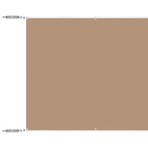 vidaXL Senkrechtmarkise Taupe 60x1200 cm Oxford-Gewebe