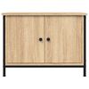 vidaXL TV-Schrank mit Türen Sonoma-Eiche 60 x 35 x 45 cm Holzwerkstoff