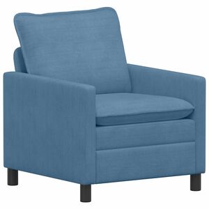 vidaXL Sofa Blau 76 x 81 x 87,5 cm Stoff