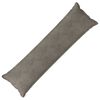 vidaXL Kissenbezug HOUTEN Hellgrau 40 x 145 cm Samt
