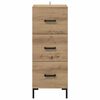 vidaXL Sideboard Artisan-Eiche 34,5 x 34 x 90 cm Holzwerkstoff