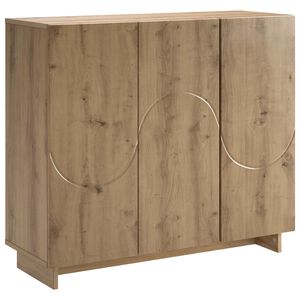 vidaXL Sideboard Artisan-Eiche 85,5 x 31 x 75 cm Holzwerkstoff