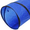vidaXL Hundetunnel Blau Ø 55x1000 cm Polyester