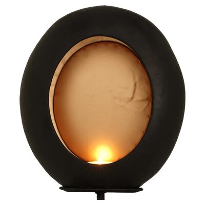Lesli Living Ovales Kerzenständer-Ei auf Ständer 21x9x32,5 cm