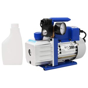 Einstufige Vakuumpumpe mit Manometer 71 L / Min