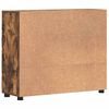 vidaXL Holzschrank Ger&auml;ucherte Eiche 88,5 x 30,5 x 73 cm Holzwerkstoff