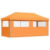 vidaXL Party-Zelt Orange 292 x 580 x 315 cm Oxford-Stoff