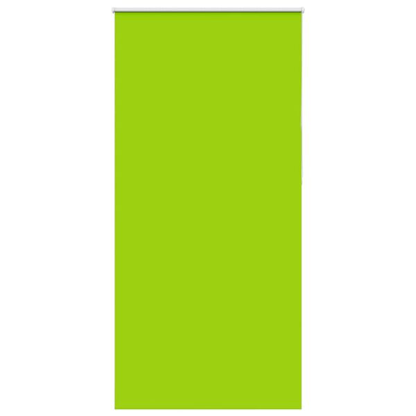 vidaXL Verdunkelungsrollo Gr&uuml;n 105x210cm Stoffbreite 100,7cm Polyester