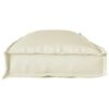 vidaXL Kissen Creme 110 x 40 x 8 cm Oxford-Stoff