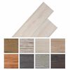 vidaXL Bodenplanken 18 pcs Wei&szlig; 5,26 m&sup2; PVC