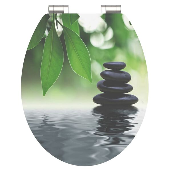 SCH&Uuml;TTE WC-Sitz mit Absenkautomatik OASIS Hochglanz MDF