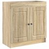 vidaXL Unter dem Waschbecken Badschrank Sonoma-Eiche 56 x 37,5 x 81 cm