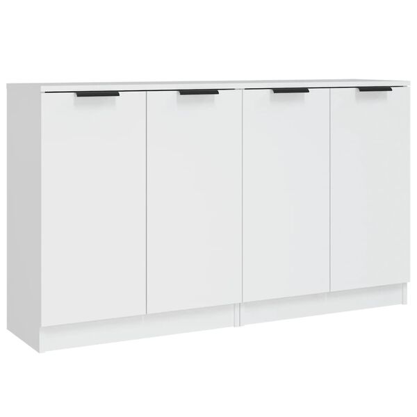 vidaXL Sideboards 2 Stk. Weiß 60x30x70 cm Holzwerkstoff