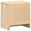 vidaXL Nachttisch mit Schublade Sonoma-Eiche 39x28x41 cm