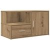 vidaXL Eckregal Artisan-Eiche 200x40x45 cm Holzwerkstoff