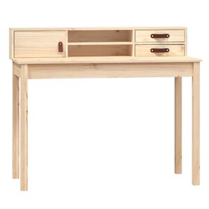 vidaXL Schreibtisch 110 x 50 x 93 cm Massivholz Kiefer