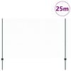 vidaXL Zaun mit Pfosten Grün 1,5 x 25 m Stahl